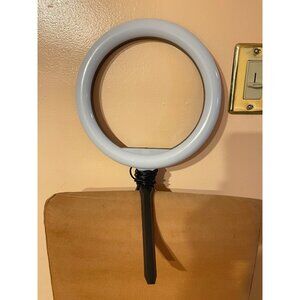 10-Inch LED Ring Light With Tripod Stand & USB Cable For Photography/Video